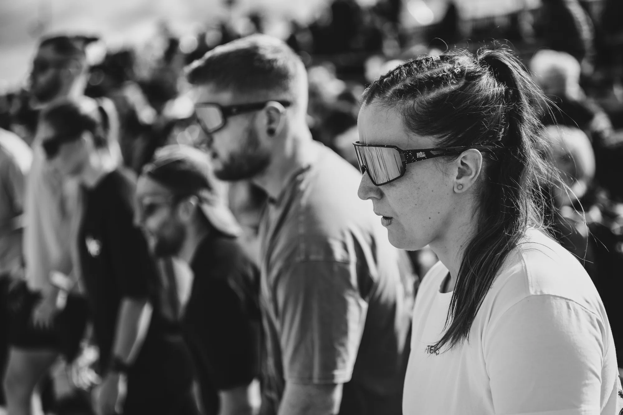 Spectators at Battle The Beach